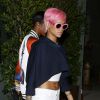 Rihanna et Melissa Forde quittent le restaurant Giorgio Baldi à Santa Monica. Le 21 mai 2014.