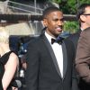 Big Sean arrive au Fort Belvedere pour assister au mariage de Kim Kardashian et Kanye West. Florence, le 24 mai 2014.