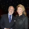 Jean-Bernard Hebey et sa femme - 100e du spectacle "Mugler Follies" au Théâtre le Comédia à Paris le 26 mai 2014.