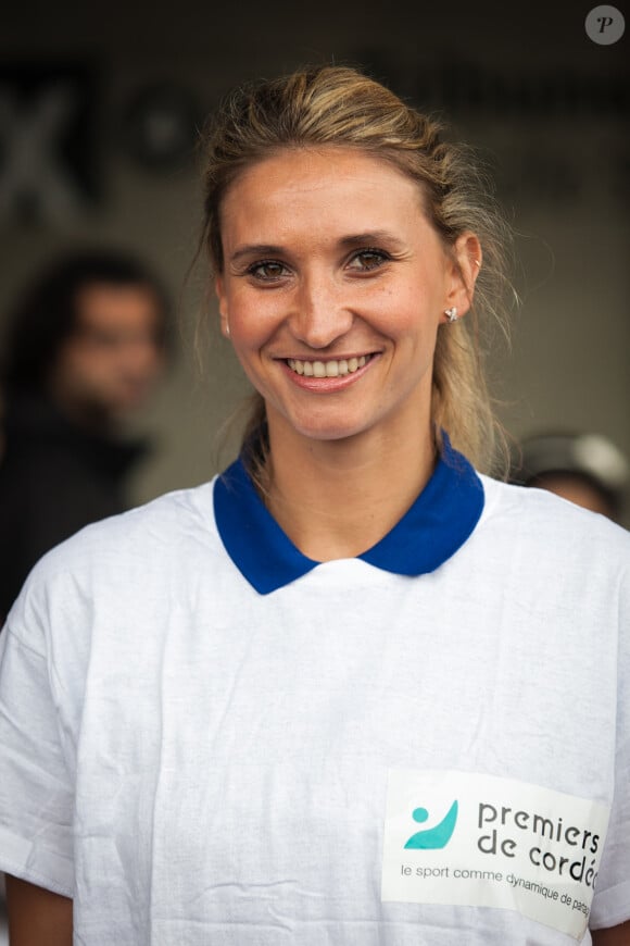 Tatiana Golovin - Journée évasion organisée par l'association "Premiers de Cordée" pour le 10e anniversaire de la "Semaine du Sport à l'Hôpital" au Stade de France, le 21 mai 2014.