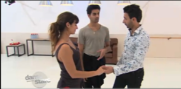 Laetitia Milot, Badri et Christophe Licata dans Danse avec les stars 4 sur TF1.