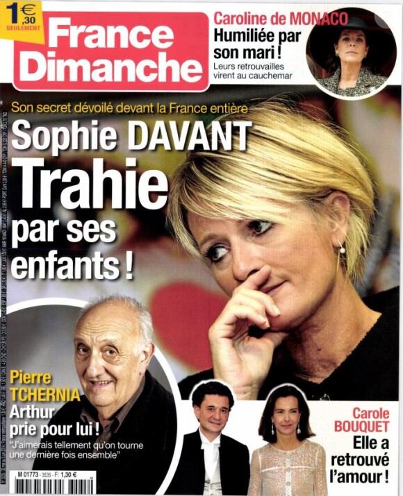 France Dimanche, en kiosques le 30 mai 2014.
