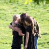 L'actrice Katie Holmes et Suri Cruise ont passé du temps dans un parc de New York, le 30 mai 2014.