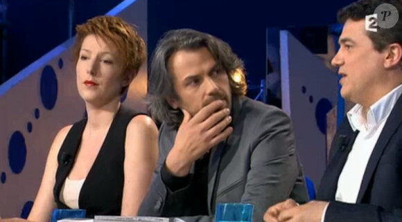 Natacha Polony, particulièrement sensuelle dans l'émission "On n'est pas couché" (France 2) du 31 mai 2014.