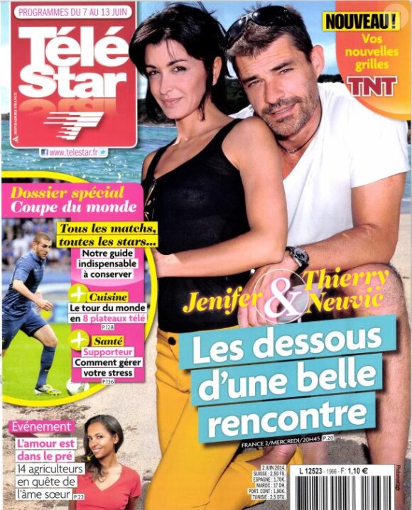 Magazine Télé Star du 2 juin 2014.