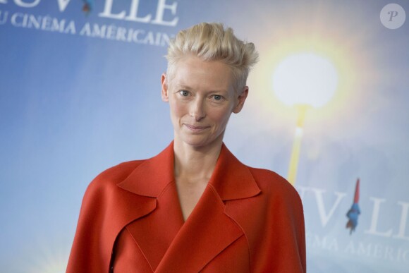 Tilda Swinton lors du Festival du Film Americain de Deauville le 7 septembre 2013.