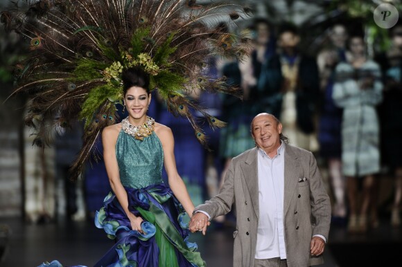 Francis Montesinos lors de la fashion week de Madrid le 15 février 2014