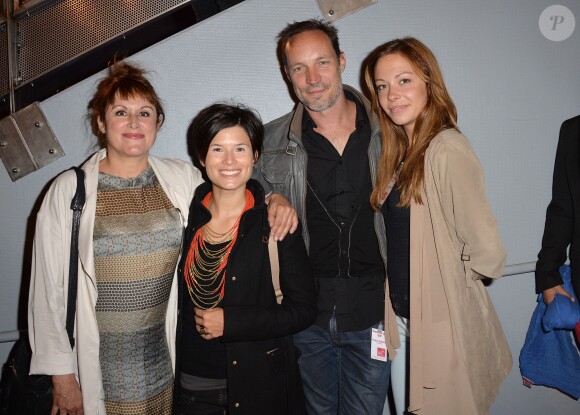 Valérie Vogt, Flavie Péan, Grégory Questel et Dounia Coesens au Prix Ambassadeur ELA 2014 à la Cité des Sciences et de l'Industrie au Parc de la Vilette à Paris le 4 juin 2014