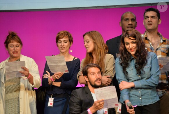 Valérie Vogt, Aurelie Bargeme, Dounia Coesens, Marina Damico au Prix Ambassadeur ELA 2014 à la Cité des Sciences et de l'Industrie au Parc de la Vilette à Paris le 4 juin 2014