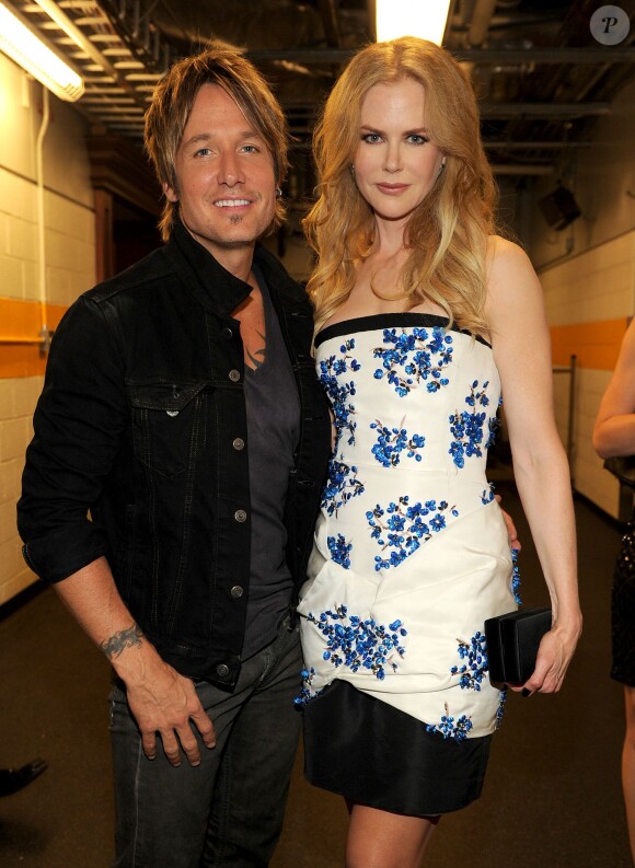Keith Urban et Nicole Kidman à la cérémonie des CMT Music Awards à Nashville, le 4 juin 2014.