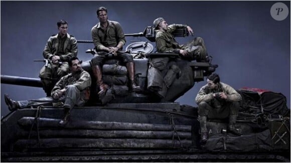 Première image de "Fury" de David Ayer, attendu à la rentrée 2014.