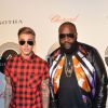 Justin Bieber et Rick Ross au showcase de Rick Ross au Gotha Club de Cannes, le 19 mai 2014. 