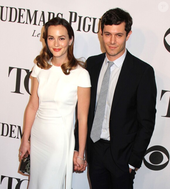Leighton Meester et son mari Adam Brody lors de la 68ème cérémonie des "Tony Awards" à New York, le 8 juin 2014.