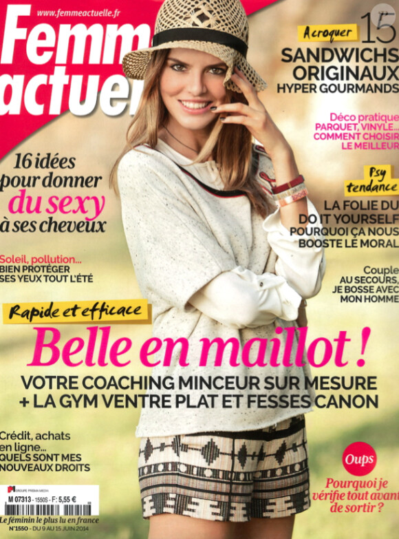Magazine Femme actuelle du 9 au 15 juin 2014.