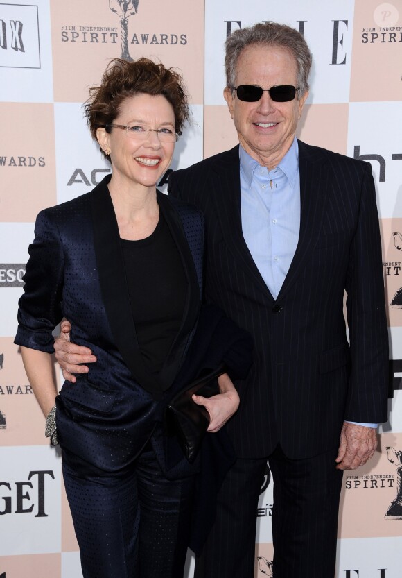 Annette Bening et Warren Beatty à Santa Monica, le 26 février 2011.