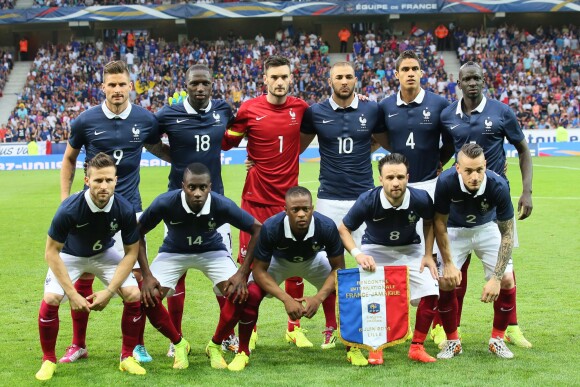 Equipe de France - Match amical France-Jamaïque à Lille le 8 juin 2014. 