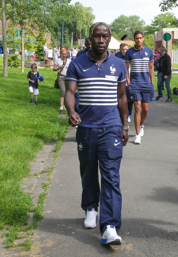 Bacary Sagna - Les joueurs de l'équipe de France de football se promènent au parc du Héron - Villeneuve d'Ascq avant leur rencontre en match amical contre la Jamaïque le 8 juin 2014. 