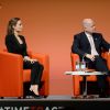 William Hague et Angelina Jolie lors du Global Summit To End Sexual Violence In Conflict à Londres le 12 juin 2014.