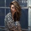 Le top de 30 ans Miranda Kerr pose pour le magazine The Edit