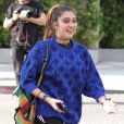 Lourdes Leon (la fille de Madonna) va dejeuner avec des amis à Beverly Hills le 27 janvier 2014.