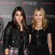 Madonna et sa fille Lourdes présentent leur collection Material Girl à New York, le 22 septembre 2010.