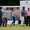 Kate Middleton, duchesse de Cambridge, et le prince George, bientôt 11 mois, étaient présents le 15 juin 2014 au polo club de Cirencester Park, près de Londres, pour voir les princes William et Harry disputer le Jerudong Trophy, rencontre caritative qu'ils ne manquent jamais.
