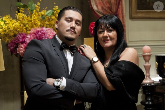 Exclusif - Jacky et sa maman Véronique au casting de "Qui veut épouser mon fils ?" saison 3 sur TF1 le vendredi 25 avril 2014 à 23h30