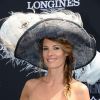 Sophie Thalmann, sublime lors du 165e Prix de Diane Longines à l'hippodrome de Chantilly le 15 juin 2014
