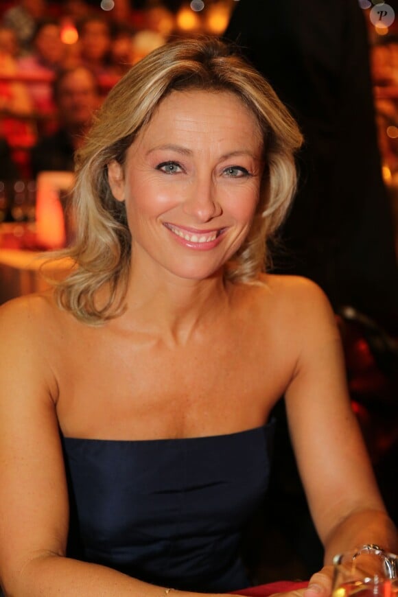 Exclusif - Anne-Sophie Lapix - Emission "Le plus grand cabaret du Monde" en 2013.