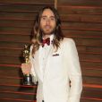  Jared Leto &agrave; la soir&eacute;e Vanity fair apr&egrave;s les Oscars 2014 &agrave; West Hollywood. Le 2 mars 2014. 