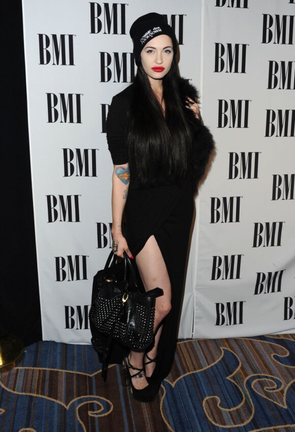 Porcelain Black lors de la soirée des BMI Pop Awards, le 15 mai 2012 au Beverly Wilshire Hilton Hotel à Los Angeles.