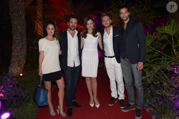 L'équipe du film Baby-sitting lors de l'after-party de la cérémonie de clôture du Marrakech du rire le 14 juin 2014