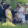 Marica Pellegrinelli lors de son mariage avec Eros Ramazzotti à la Villa Sparina à Monterotondo di Gavi, Italie, le 21 juin 2014