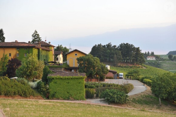 Eros Ramazzotti et Marica Pellegrinelli se sont mariés à la Villa Sparina à Monterotondo di Gavi, Italie, le 21 juin 2014