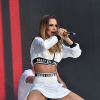 Cheryl Cole sur scène à Wembley lors du Capital FM Summertime Ball. Londres, le 21 juin 2014.
