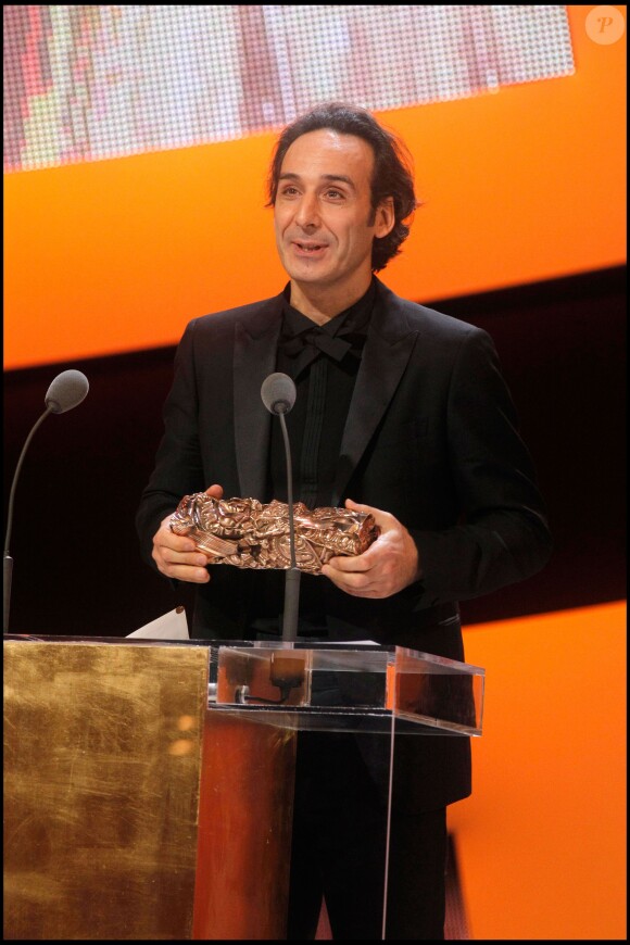Alexandre Desplat aux César 2011.