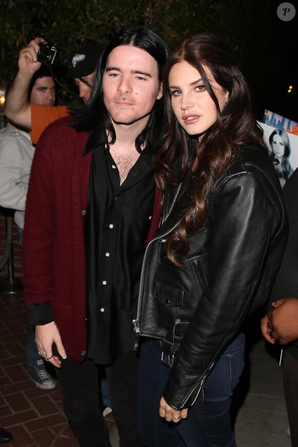 Lana Del Rey et Barrie-James O'Neill à West Hollywood, le 1er novembre 2013.