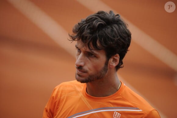Feliciano Lopez à Roland-Garros le 31 mai 2013 à Paris