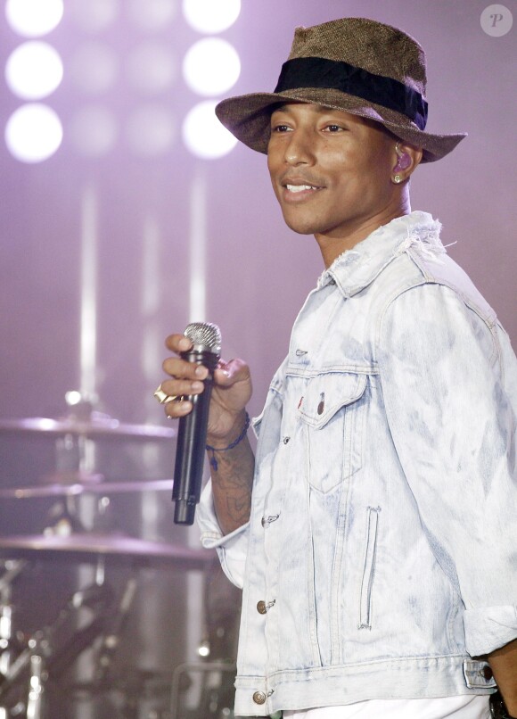 Pharrell Williams à New York le 5 juin 2014.