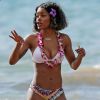 Exclusif - Teyana Taylor, en vacances à Hawaï, profite de la plage à Maui. Le 25 juin 2014.