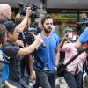 Shia LaBeouf dans les rues de New York, le 27 juin 2014. L'acteur a passé la nuit en prison après avoir été arrêté pour trouble à l'ordre public.