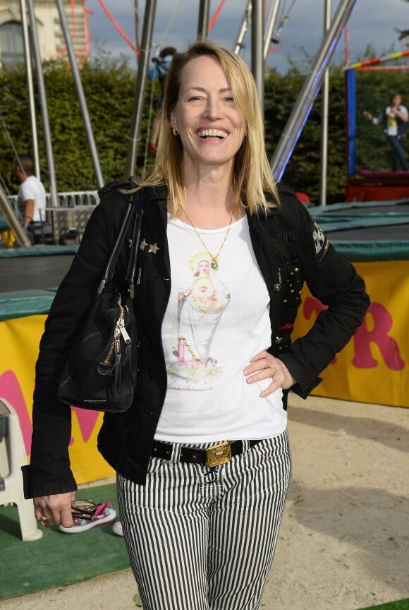 Gabrielle Lazure participe à l'ouverture de la fête des Tuileries 2014 à Paris, le 27 juin 2014.