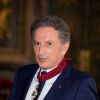 Exclusif - Michel Drucker élevé au rang de commandeur de l'Ordre de la Couronne lors d'une cérémonie qui a eu lieu au palais d'Egmont à Bruxelles le 27 juin 2014.
