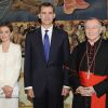 La reine Letizia et le roi Felipe VI étaient les invités du pape François au Vatican, le 30 juin 2014