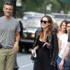 Olivia Wilde sur le tournage du nouveau projet de série de Martin Scorsese pour HBO, à New York le 30 juin 2014. 