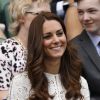 Kate Middleton a assisté le 2 juillet 2014 à la défaite d'Andy Murray en quart de finale de Wimbledon