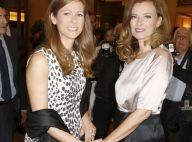 Valérie Trierweiler main dans la main avec Anne Gravoin, madame Manuel Valls