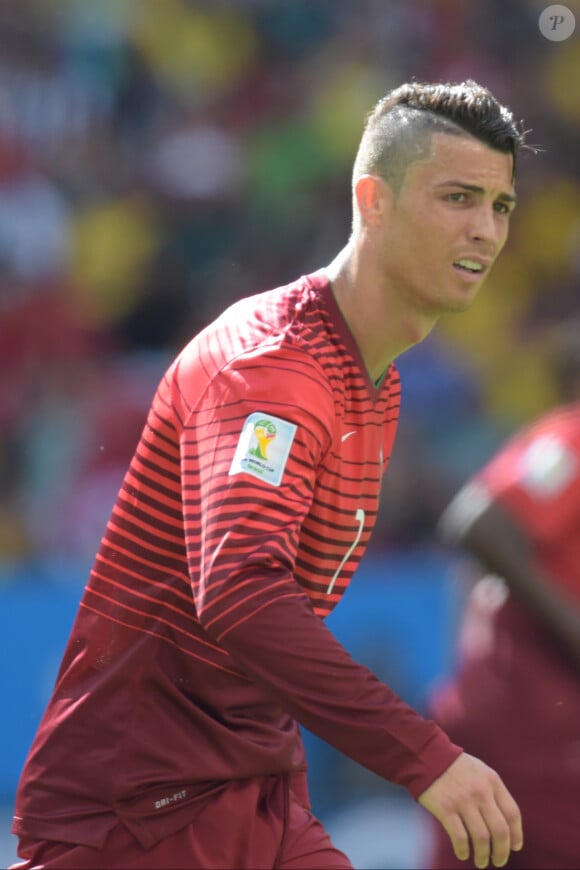 Cristiano Ronaldo à Brasilia (Brésil) le 26 juin 2014.