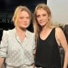 Mélanie Thierry et Mélanie Laurent lors du lancement du nouveau parfum de la marque Chloé "Love Story" à l'Institut du Monde Arabe à Paris, le 2 juillet 2014.