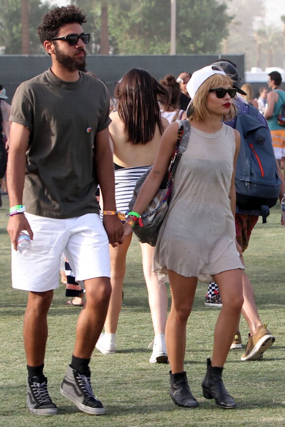 Zoë Kravitz et Noah Becker au Festival du film de Coachella, le 12 avril 2014